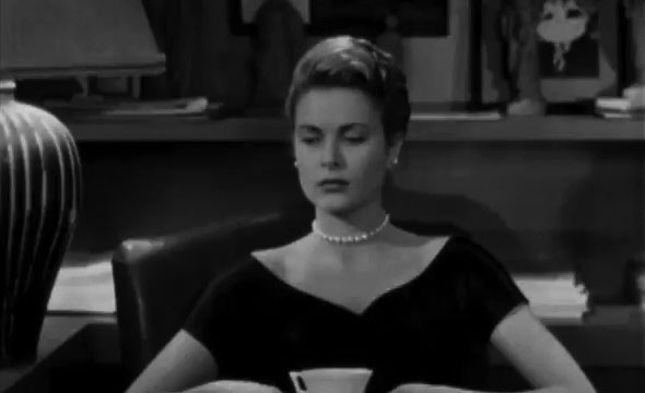 [Grace Kelly in the trailer for The Country Girl]