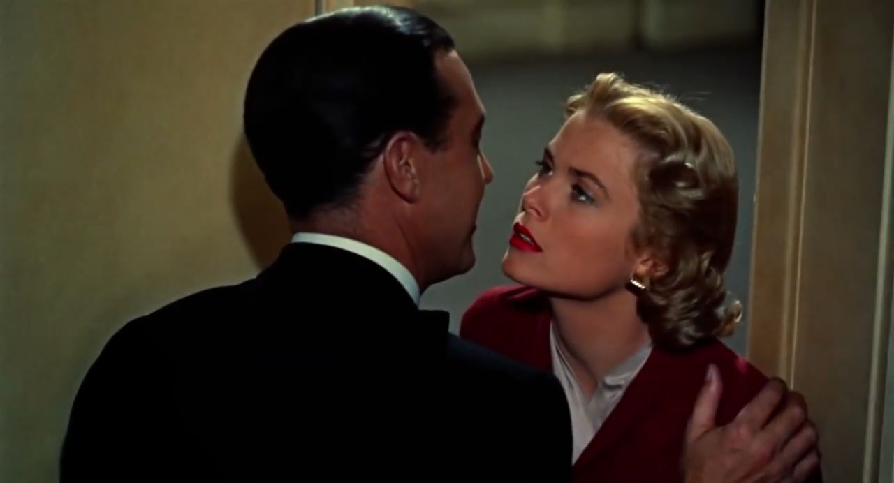 [Grace Kelly in the trailer for Dial M for Murder]