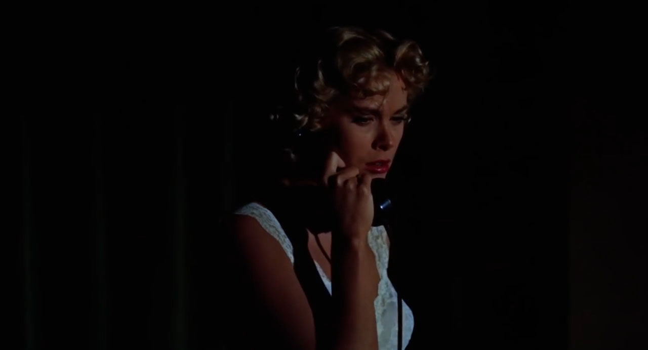 [Grace Kelly in the trailer for Dial M for Murder]
