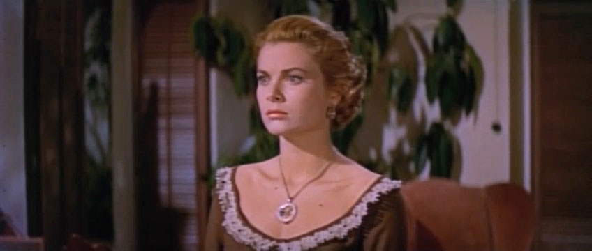 [Grace Kelly in the trailer for Green Fire]