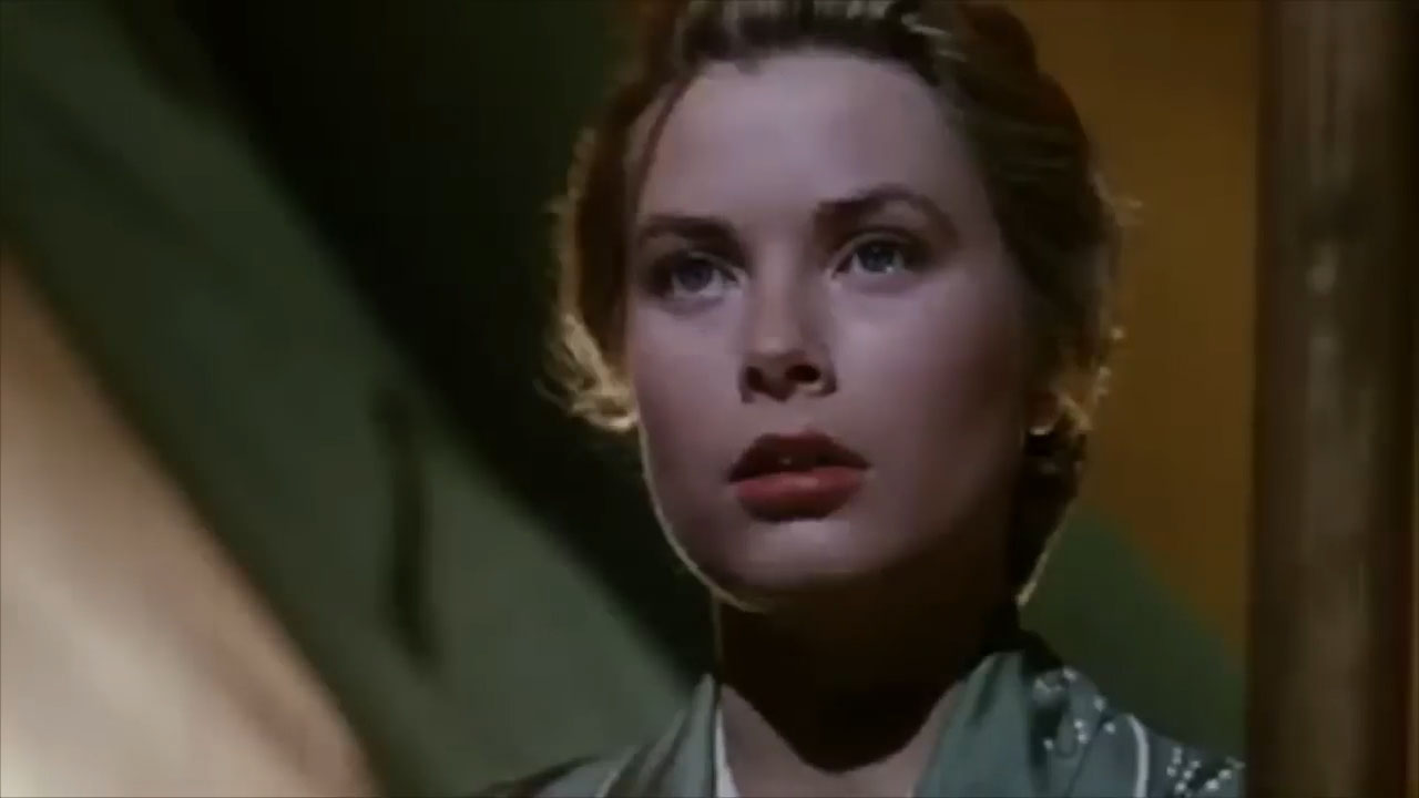 [Grace Kelly in the trailer for Mogambo]