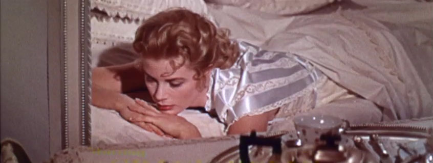 [Grace Kelly in the trailer for The Swan]