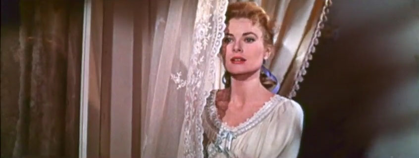 [Grace Kelly in the trailer for The Swan]